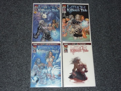 Fathom Killians Tide #1 to #4 - Image 2001 - Complete Set - Michael Turner