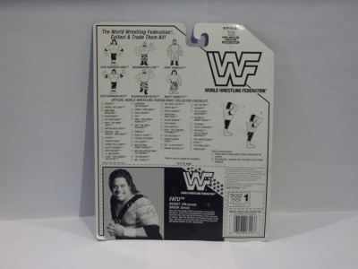 Fatu of the Head Shrinkers WWF - Hasbro 1993 Series 10 - MOC - Wrestling Figure