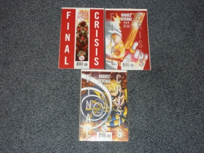 Final Crisis Rogues Revenge #1 to #3 - Marvel 2008 - Complete Set Variant Cvr #1