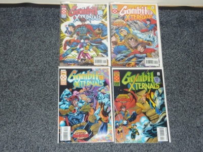 Gambit and the X-Ternals #1 to #4 - Marvel 1995 - Complete Set