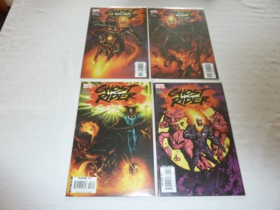 Ghost Rider #1 #2 #3 #4 - Marvel 2006 - 4 Comic Run