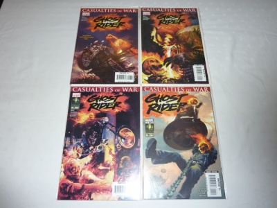 Ghost Rider #8 #9 #10 #11 - Marvel 2007 - 4 Comic Run - Casualties of War