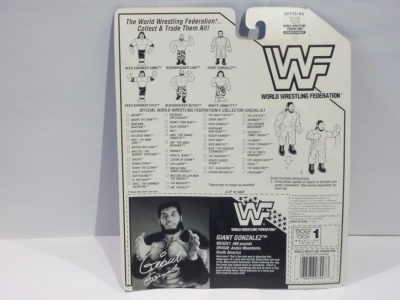 Giant Gonzalez WWF - Hasbro 1993 - Series 10 - MOC - Wrestling Figure