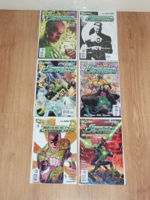 Green Lantern 1 to 11 Plus Variant 1 - DC 2011 to 2012 - VFN to NM - New 52 - 1st Prints and Variants - 12 Comics