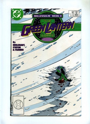 Green Lantern Corps 220 - DC 1988 - NM- - Millennium Tie-In