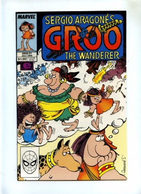Groo The Wanderer #41 - Marvel 1988 - VFN/NM - Sergio Aragones
