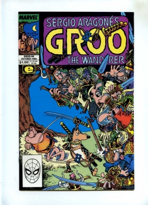Groo The Wanderer #44 - Marvel 1988 - NM- - Sergio Aragones
