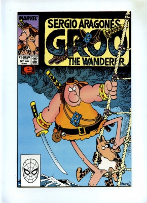 Groo The Wanderer #57 - Marvel 1989 - NM- - Sergio Aragones