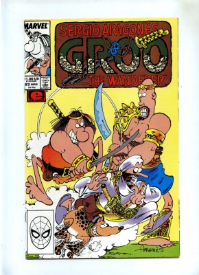 Groo The Wanderer #63 - Marvel 1990 - NM- - Sergio Aragones