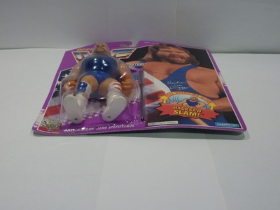 Hacksaw Jim Duggan WWF - Hasbro 1993 - Series 9 - MOC - Wrestling Figure