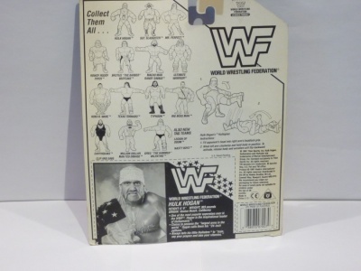 Hulk Hogan WWF - Hasbro 1991 - Series 3 - MOC - Wrestling Figure