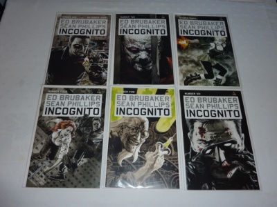 Incognito #1 to #6 - Icon 2008 - Complete Set