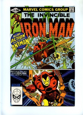 Iron Man #151 - Marvel 1981 - Ant Man Scott Lang App