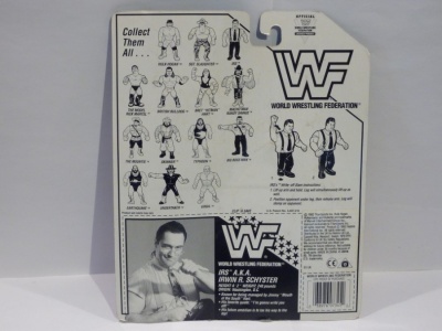 IRS WWF - Hasbro 1992 - Series 5 - MOC - Wrestling Figure