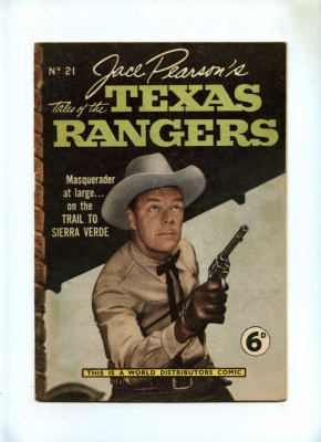 Jace Pearsons Tales of the Texas Rangers #21 - WDL 1954 - VG - Pence