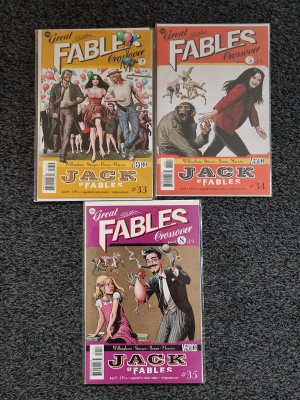 Jack of Fables #33 #34 #35 - Vertigo 2009 - 3 Comic Run