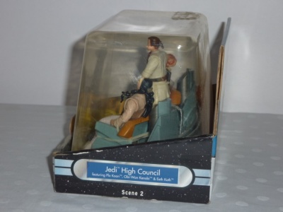 Jedi High Council Star Wars - Scene 2 - Plo Koon Obi-Wan Kenobi Eath Koth - MNIB