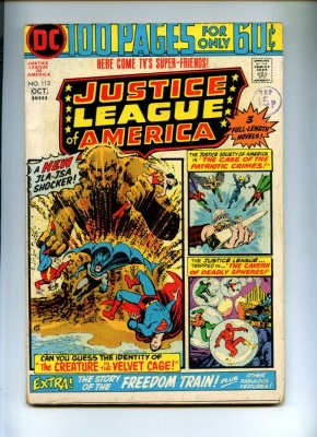 Justice League of America #113 - DC 1974