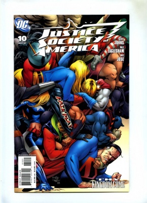 Justice Society of America #10 - DC 2007 - Variant Cover by Dale Eaglesham