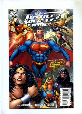 Justice Society of America #6 - DC 2007 - Variant Cover by Phil Jimenez