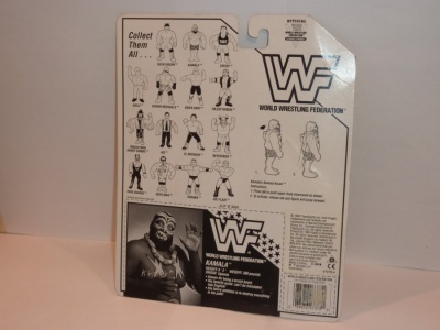 Kamala WWF - Hasbro 1993 - Series 7 - MOC - Wrestling Figure