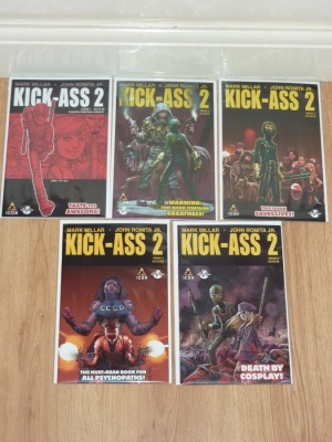 Kick-Ass 2 1 to 5 - Icon 2011 - VFN- to VFN/NM - 5 Comics