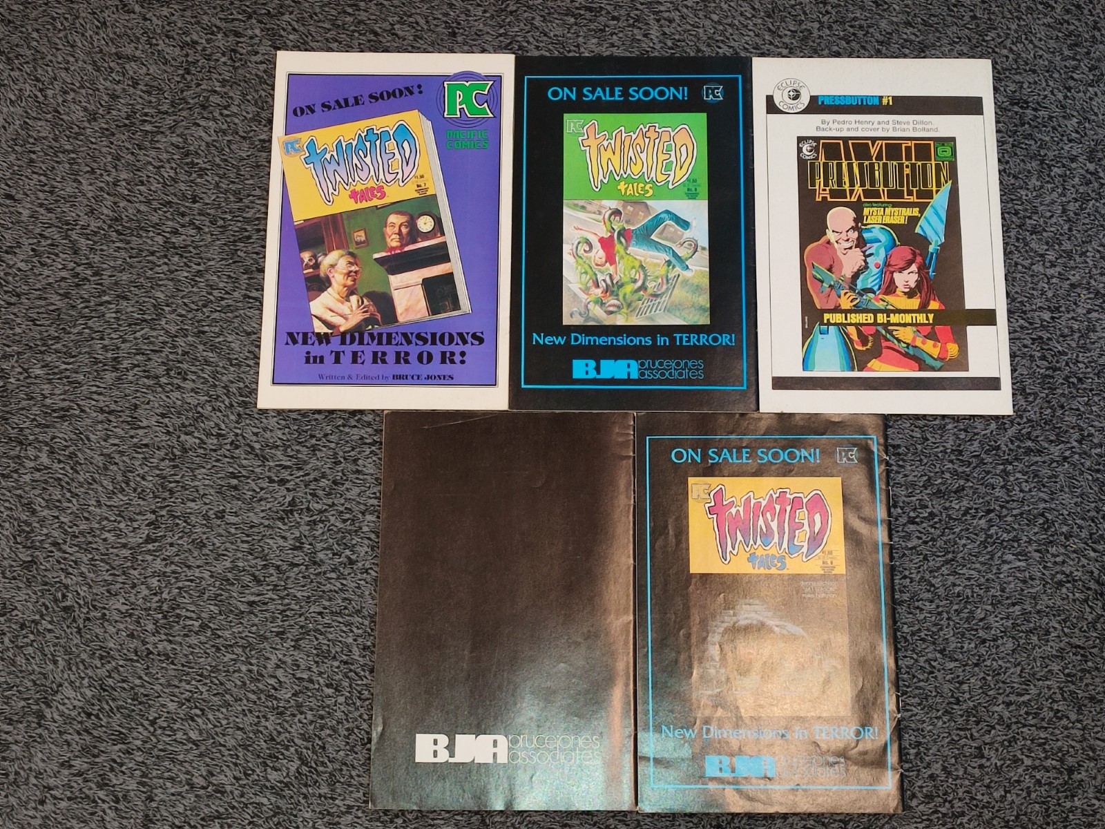 Alien Worlds #1 to #9 + 3D - Pacific 1982 - 10 Comic Complete Set ...
