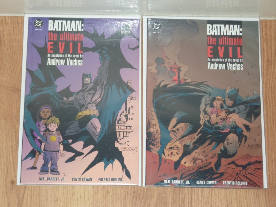 Batman The Ultimate Evil #1 to #2 - DC 1996 - VFN- to VFN - Complete Set -  Prestige Format - Valleycomics