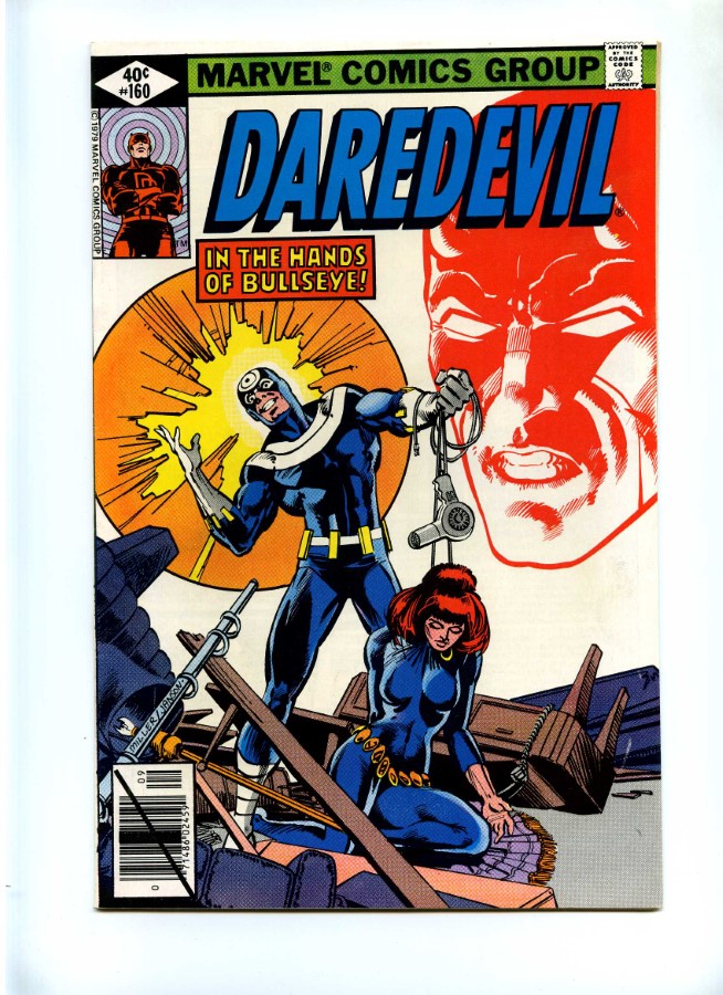 Daredevil 160 Marvel 1979 Frank Miller Art Bullseye Black Widow