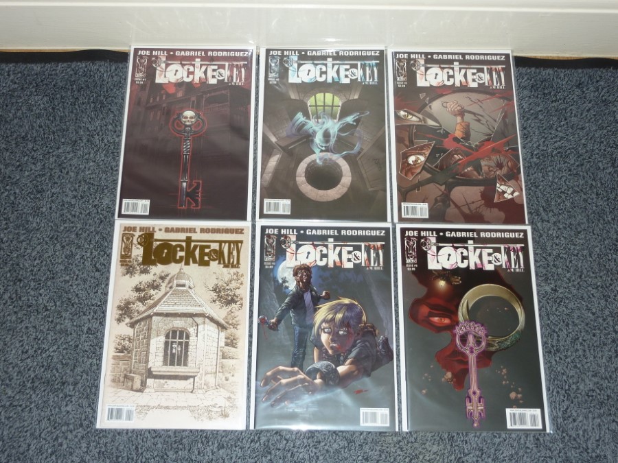 Locke & Key #1 to #6 - IDW 2008 - VFN/NM to NM - Complete Set ...