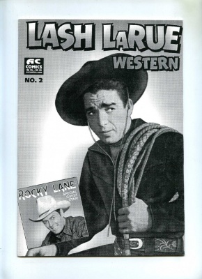 Lash Larue Western #2 - AC Comics 2001 - VFN - Rocky Lane