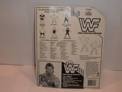 Lex Luger WWF - Hasbro 1993 - Series 8 - MOC - Wrestling Figure - German Version