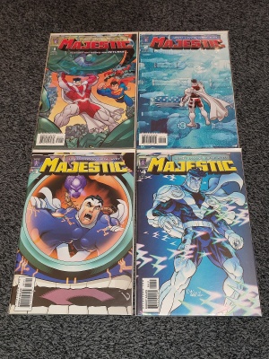 Majestic #1 #2 #3 #4 - Wildstorm 2005 - 4 Comic Run
