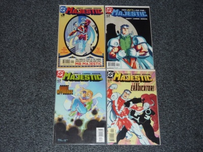 Majestic #1 to #4 - DC 2004 - Complete Set
