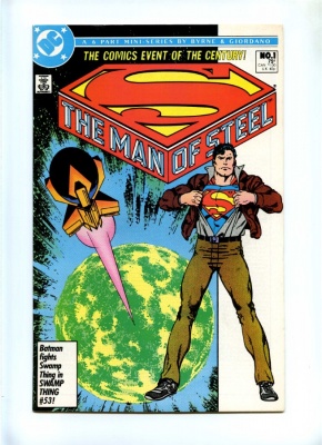 Man of Steel #1 - DC 1986 - Superman