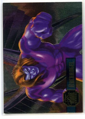 Marvel Annual '95 Flair Powerblast Card - #16 - Fleer 1995 - Archangel