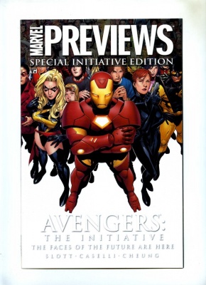 Marvel Previews #1 - Marvel 2007 - VFN/NM - Civil War - The Initiative