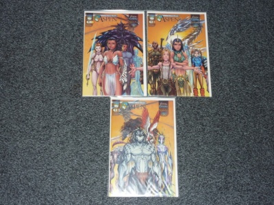 Michael Turner Presents Aspen #1 to #3 - Aspen 2003 - Complete Set