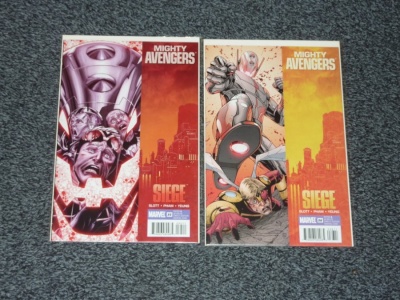 Mighty Avengers #35 #36 - Marvel 2010 - Siege Tie-In