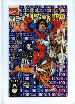 New Mutants #100 - Marvel 1991 - 1st Brief App X-Force 1st Full App Shatterstar