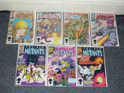 New Mutants #45 to #51 - Marvel 1986