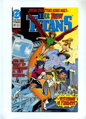 New Titans 80 - DC 1991 - VFN+ - 2nd Team Titans App