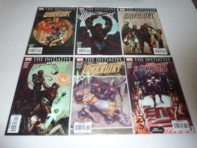 New Warriors #1 to #6 - Marvel 2007 - 6 Comic Run - Initiative