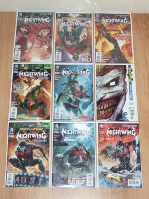 Nightwing 1 to 18 - DC 2011 to 2013 - VFN to NM - New 52 - 1st Prints - 18 Comics - Dick Grayson Batgirl Joker