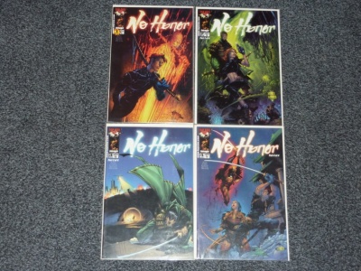 No Honor #1A to #4 - Top Cow 2001 - Complete Set