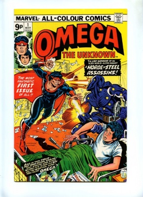 Omega the Unknown #1 - Marvel 1976 - Pence - 1st App Omega