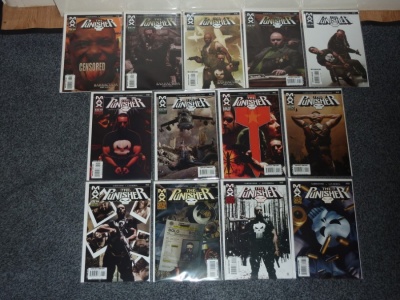 Punisher 7th Series #34 to #58 + Anl 1 - Max 2006 25 Comic Run + Anl - 26 Comics