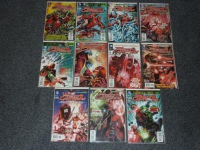 Red Lanterns #0 to #24 - DC 2011 - 23 Comics - New 52