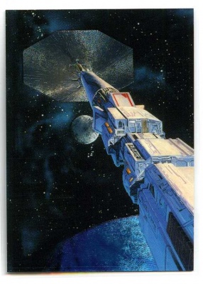 Richard Hescox Metallic Storm Card - #1 - FPG 1994