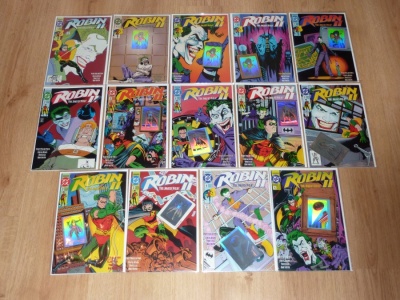 Robin II - The Jokers Wild #1 to #4 Incl All Variants and Holograms - DC 1991 - VFN- to VFN/NM - Complete Set - 14 Comics